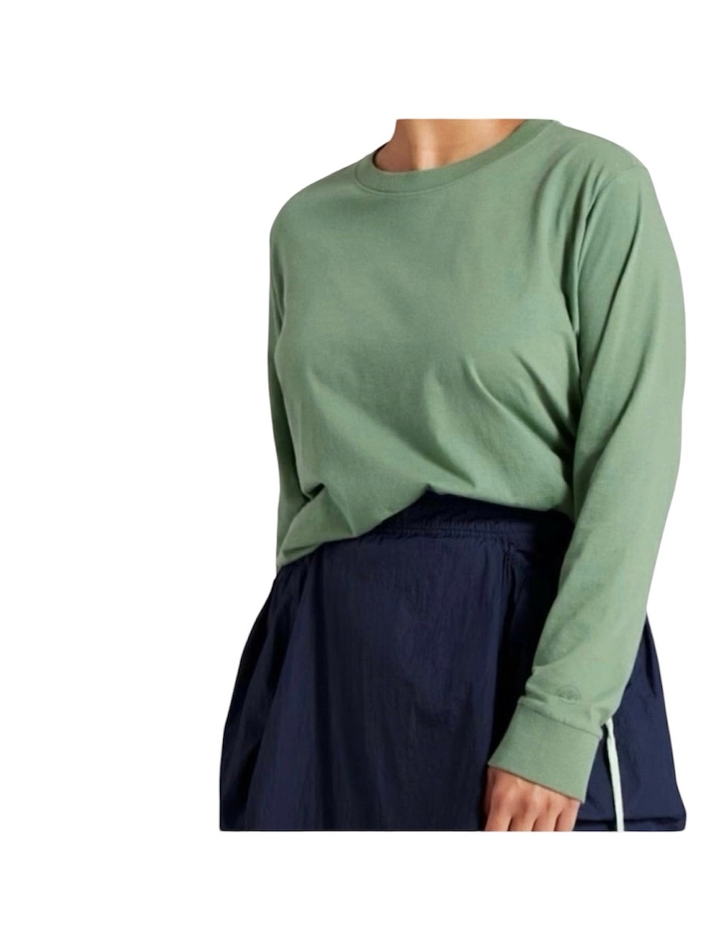 Allbirds Women's organic cotton hazy cargo long sleeve tee - medium